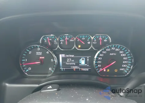 2015 Chevrolet Silverado 1500 1Lt из США, поврежденный, VIN 1GCRCREHXFZ186961